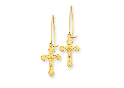 Crucifix Fashion Earring